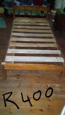 Single Base Bed- R400.00