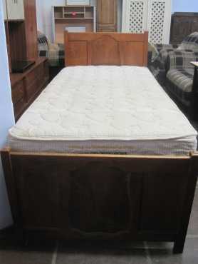 Single Bed and Mattress