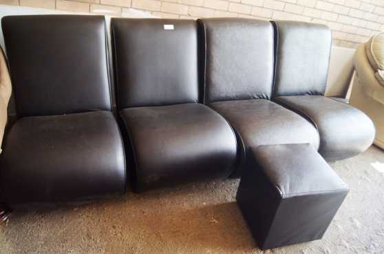 Single Leather Couch S019385A Rosettenvillepawnshop