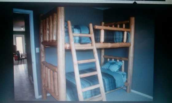 Single or bunk beds.