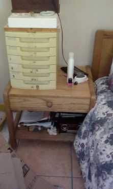 Singlebed amp nightstand