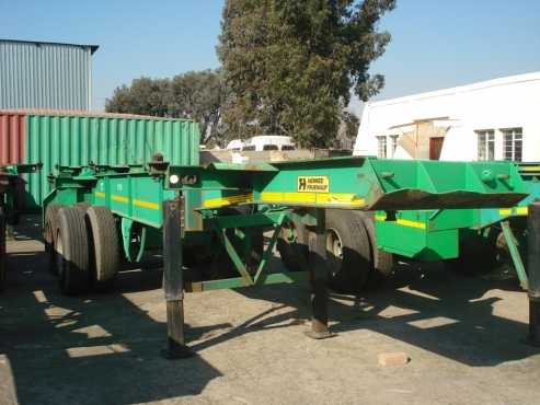 Skeletal Trailers Available