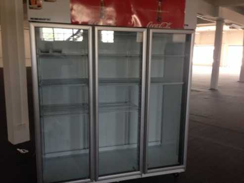 SKOPE 3 Door White Display Fridge