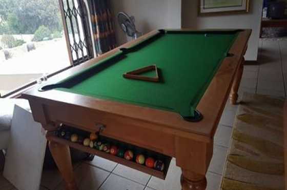 Slate Pooltable. Like new.