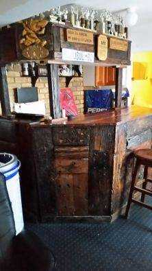 Sleeper wood Bar