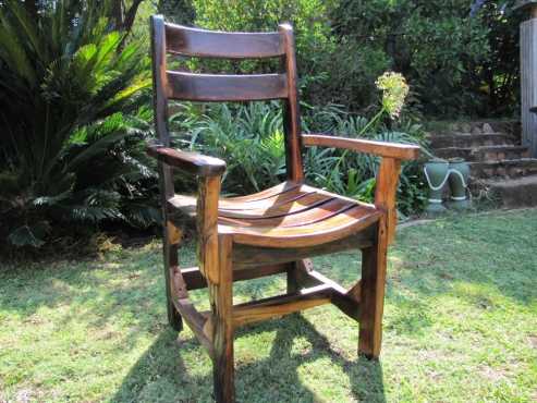 Sleeper wood chair