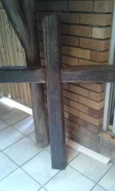 Sleeper wood crosses For Sale