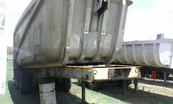 Sloper tri axle aluminium