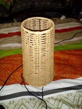 Small cane lamp for sale