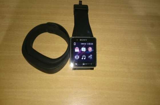 SmartWatch 2 And Sony smartband SWR10
