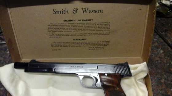 Smith amp session model 41 target pistol
