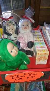 Soap padded dolls