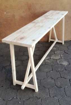 Sofa table Chunky Cottage series 2000 Raw