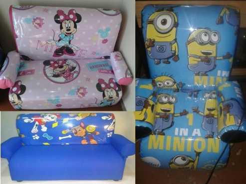 Soft, Comfy Disney themed character sofas (and much more) made by your requirements and sizes