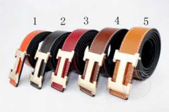 Soft leather belts