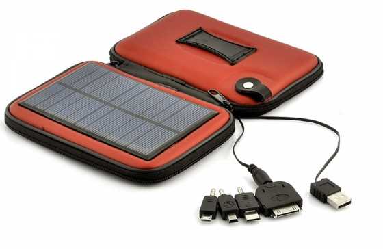 Solar Battery Charger Case