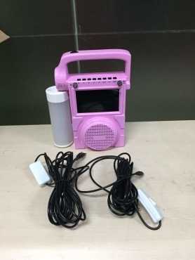 Solar lighting kit with TV and Radio