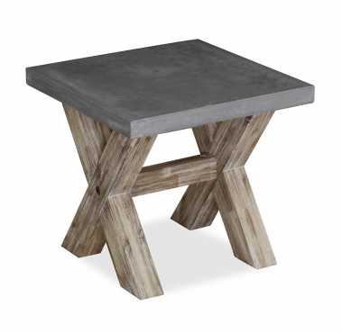 Solid as a Rock Lamp Table