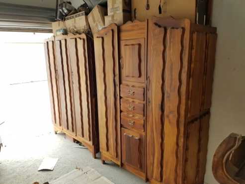 Solid Imbuia wood furniture