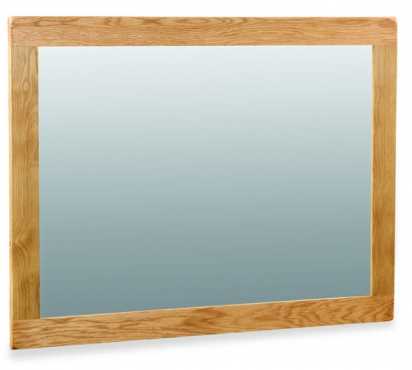 Solid Oak Wall Mirror