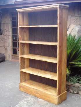 Solid Pine Bookcase (1050x300x1800)