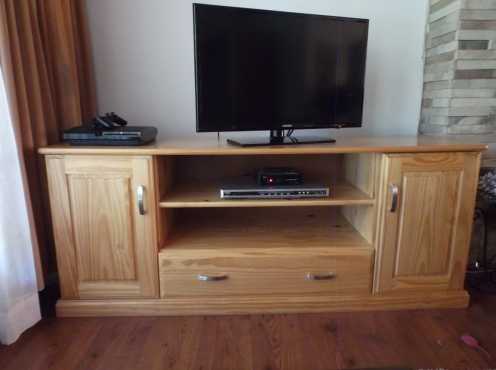 Solid Pine TV Cabinet Only