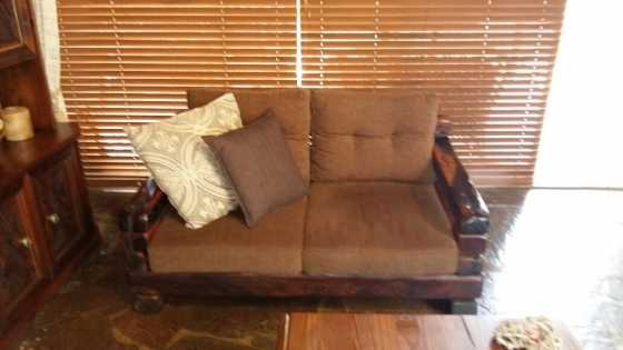 Solid Sleeper Wood lounge set