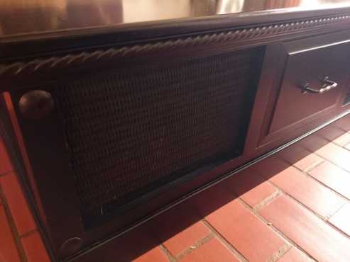 Solid wood coffee table