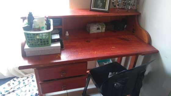 Solid Wood Study Table - negotiable