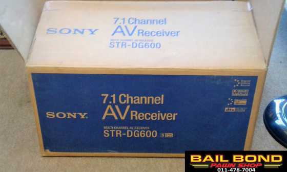 Sony 7.1 Channel AV Receiver