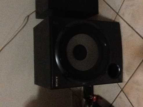 Sony Active Sub with bulit in amp, thunderous bass