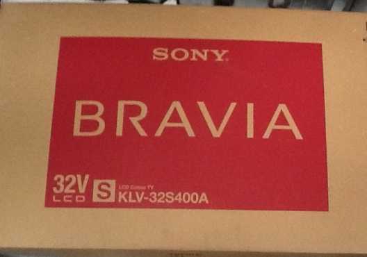 Sony Bravia flat screen 32quot tv