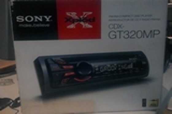 sony car radio and cd