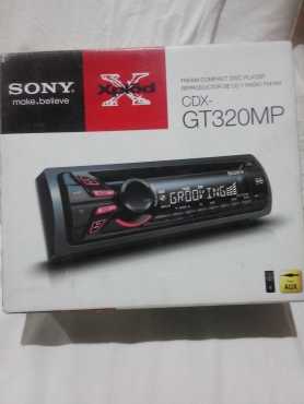 Sony car radio CD player