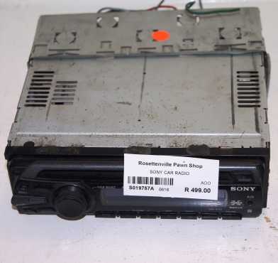 Sony Car Radio S019757A Rosettenvillepawnshop