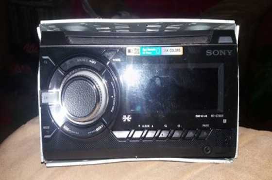 Sony Dubbel din Radio te koop