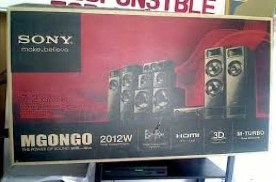 Sony MGONGO 7.2 Channel Home Entertainment System (BD-M7) -  2012W RMS