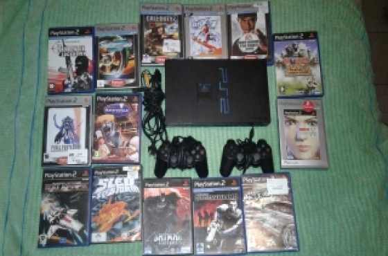 Sony Playstation 2 with 14 games