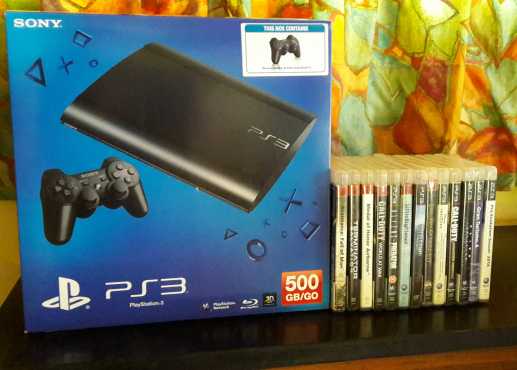 Sony Playstation 3 with games