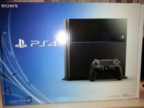 Sony Playstation 4 500GB Storage Black Console