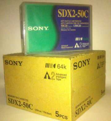 SONY SDX2-50C 50130GB  BRAND NEW AIT2