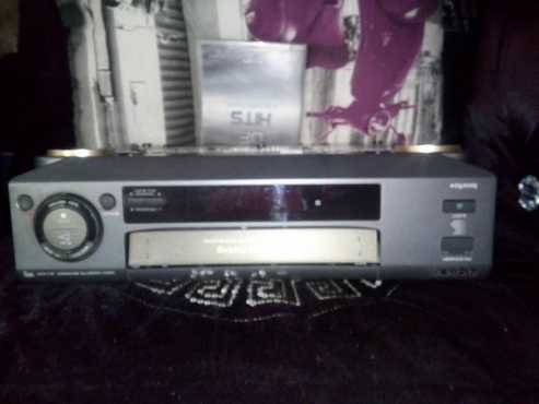 Sony VHS machine with remote