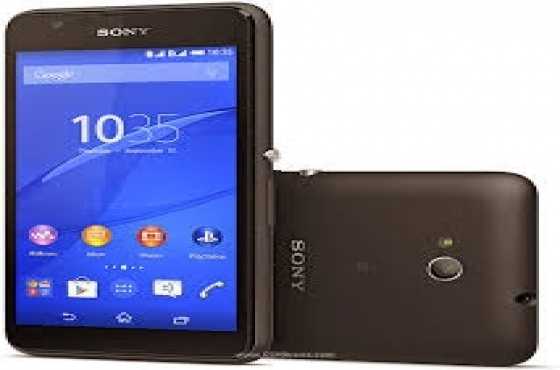 Sony Xperia E4g -smart phone Android OS, v4.4.4, microSD card slot 4.7quot 540x960 pixels 5MP 1080p 1GB