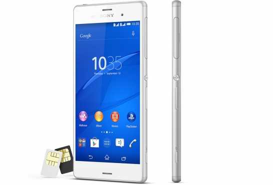 Sony z3 dual sim white