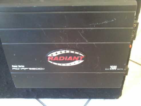 Speaker box amp