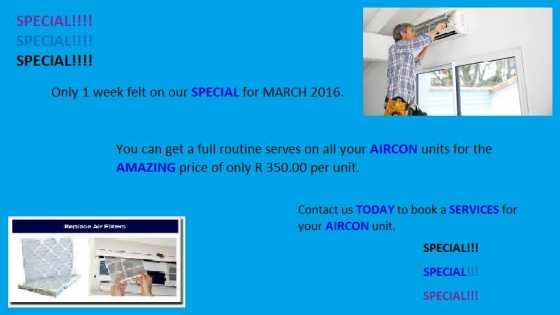 Special is still on until the 31st of March 2016