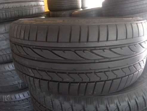 SPECIAL ON SECOND HAND Tyres 255 50 19 Bridgestone runflats AT MNT