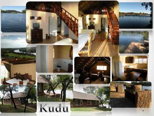 Special - Vaal River Front Accomodation only R 1000.00 per night - Sleeps 7 - Fishing incl