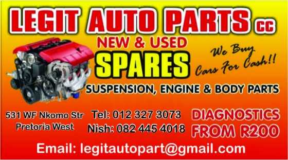 Specialists in suspension, engine and body parts for Mercedez-Benz, VW, Audi and Toyota