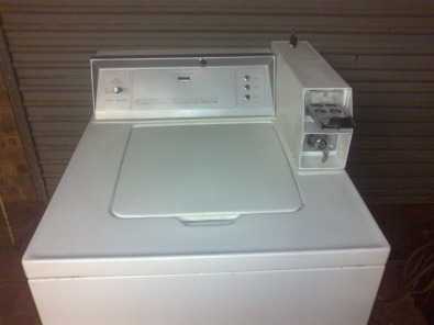 Speed queen coin operated washing machine